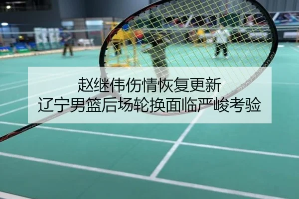 赵继伟伤情恢复更新 辽宁男篮后场轮换面临严峻考验